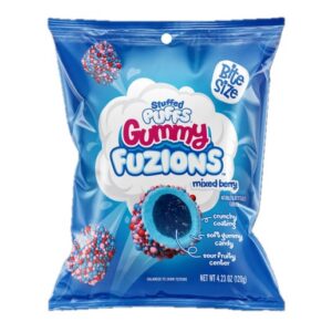 Stuffed Puffs Gummy Fuzions Mixed Berry 4.36oz 8ct